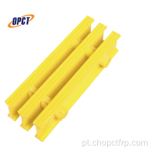 Alta resistência FRP/GRP Fiberglass Pultrusion Grating